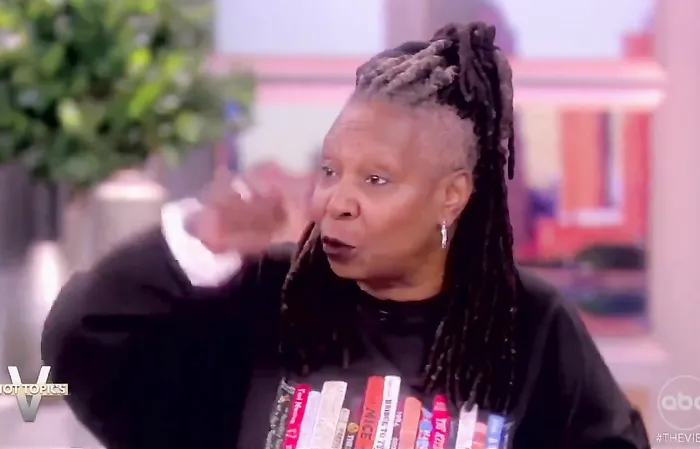 Whoopie Goldberg loses it during Anti-Trump spasm