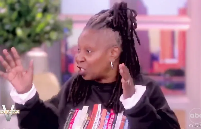 Whoopie Goldberg loses it during Anti-Trump spasm