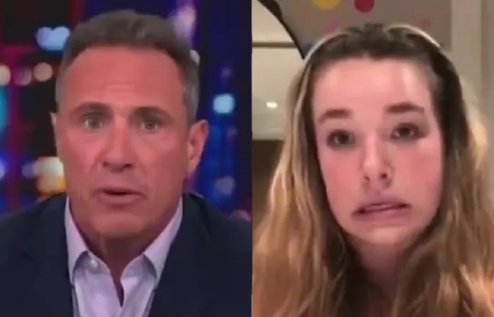 Chris Cuomo busts out laughing during interview with Tourette’s girl