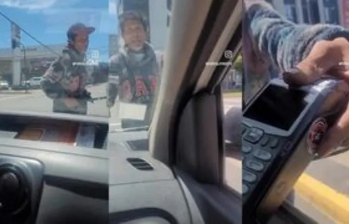Windowashers in the hood take it up a notch, try to run credit cards