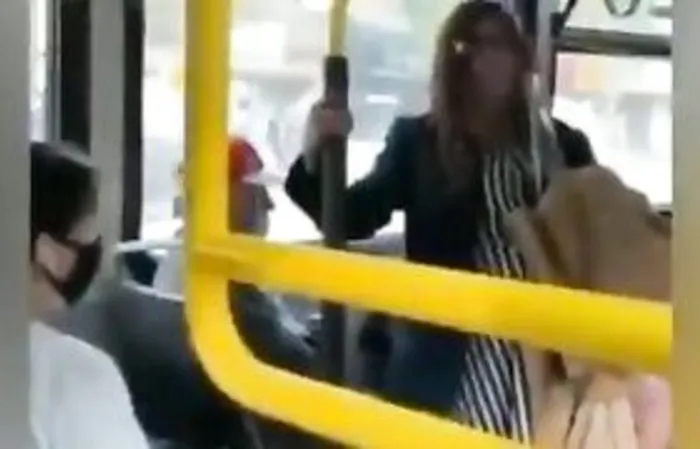 Man vs Woman on the bus - who ya got