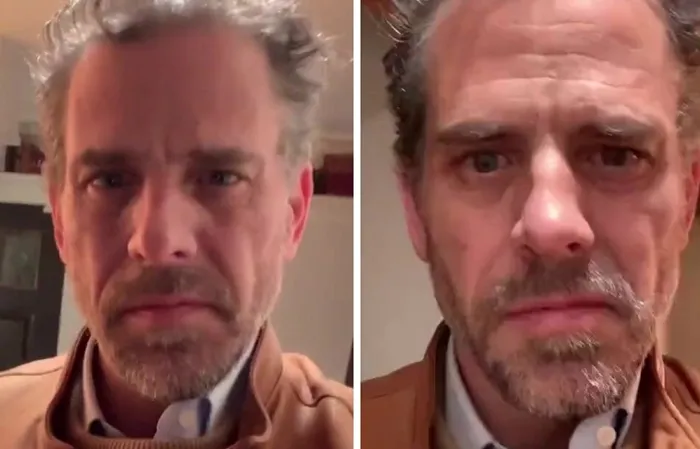 What's going on with Hunter Biden in this video?