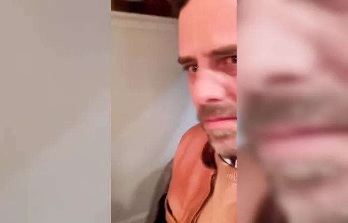 What's going on with Hunter Biden in this video?