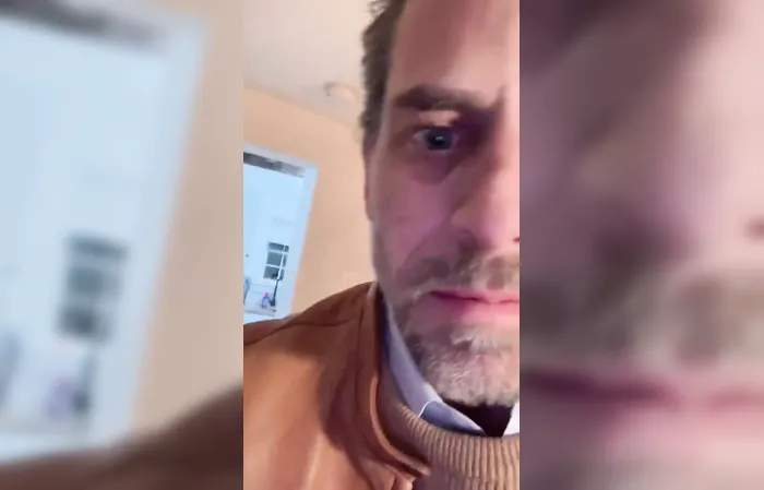 What's going on with Hunter Biden in this video?