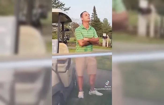 You F*ckin come get it - Dramatic incident explodes on golf course