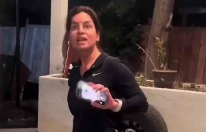 Woman trespasses into neighbors home to complain