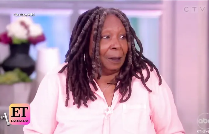 The View hosts laugh about Joy Behar falling on stage