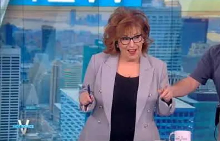 That time Joy Behar fell on 'The View'