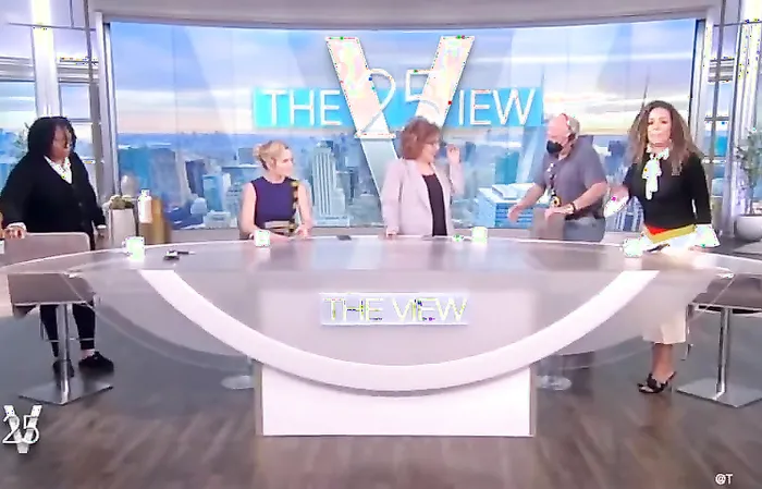 That time Joy Behar fell on 'The View'