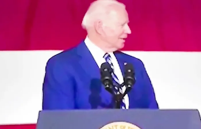 Little Girl Looks Terrified as Biden Appears To Nibble on Her Back