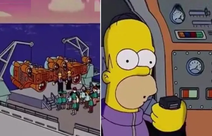 Simpsons fans think show predicted missing Titanic sub in video