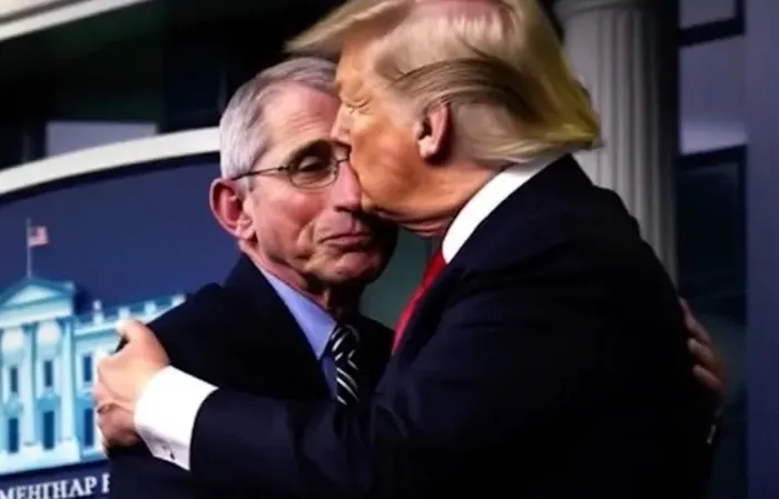 DeSantis campaign busted using fake AI photos of Trump embracing Fauci
