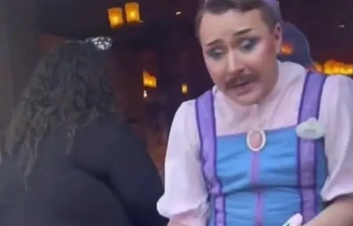 'Mommy, why is that man in a dress?' Disney slammed by fed up Americans once again