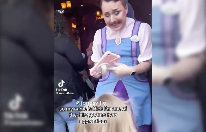 'Mommy, why is that man in a dress?' Disney slammed by fed up Americans once again