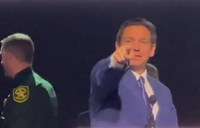 Human Meatball Ron DeSantis talks trash on Trump comment