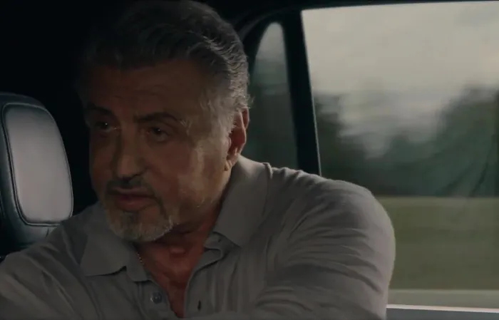 What the f--k is with the pronouns? Stallone car scene from Tulsa King