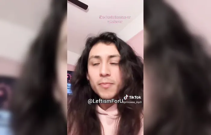 Young guy is mad that he has to work for a living, wants free everything