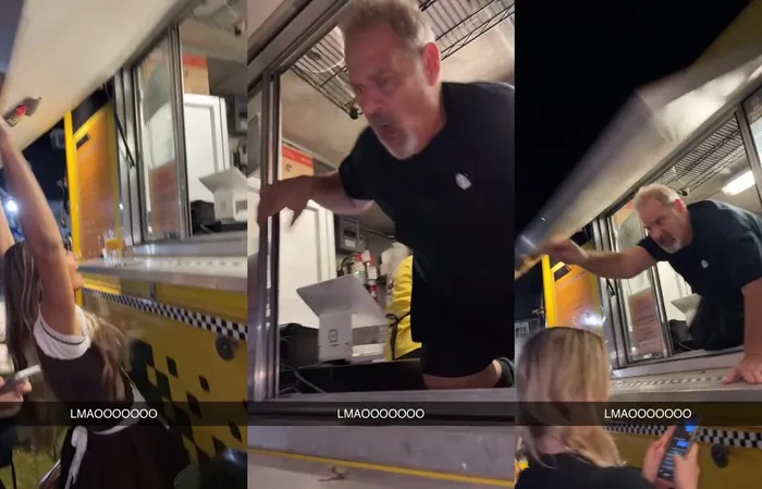 Dont touch his forking food truck