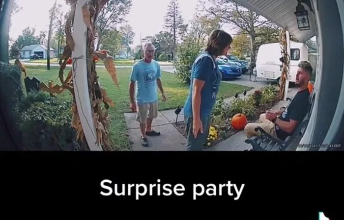 Dude ruins surprise party