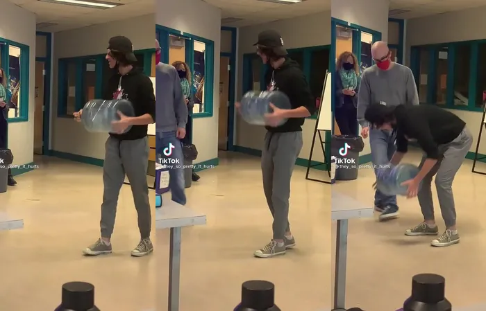 Guy damn near blows up his whole damn classroom