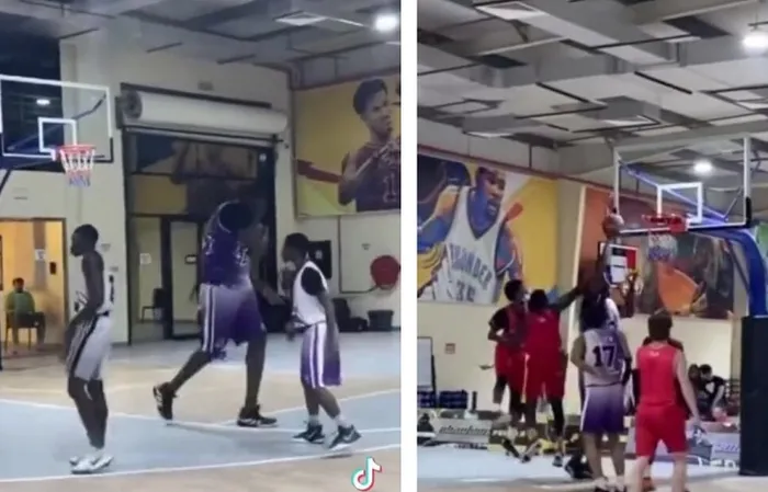 Watch how he passes the ball like an orange