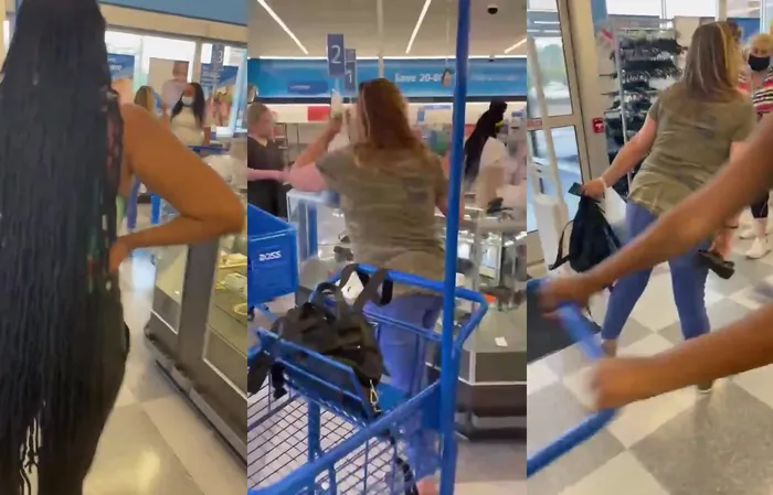 Woman gets kicked out of store, throws racist comments at employee on way out