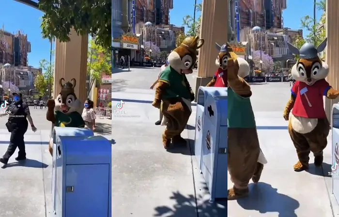 Mascot kicks the can, no seriously, it just happened