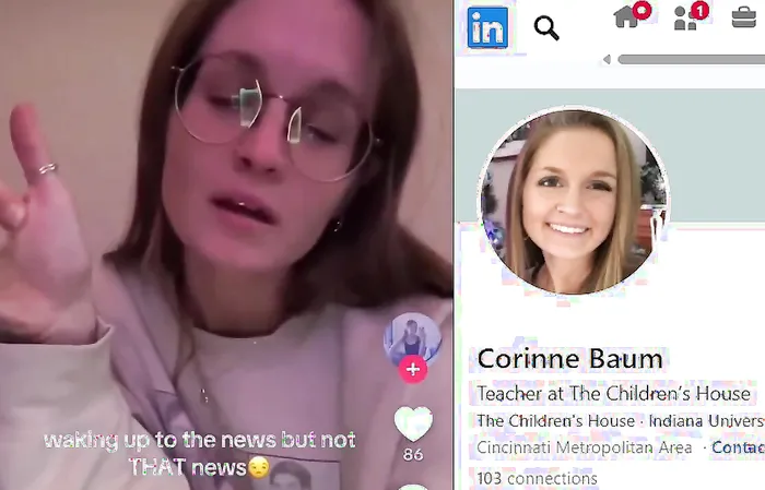 Kindergarten teacher Corinne Baum FIRED