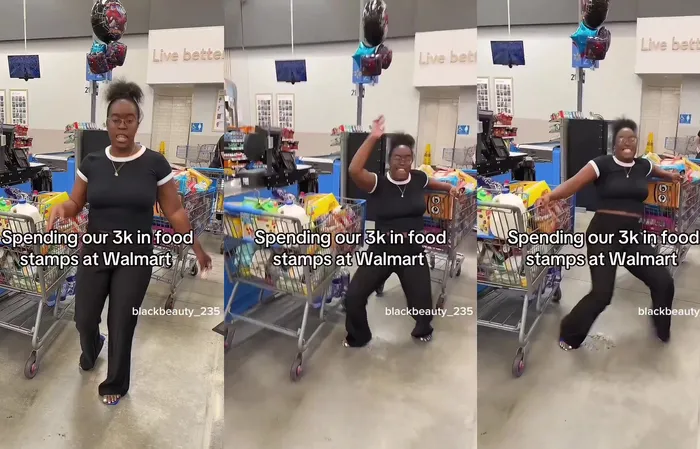 Take her EBT away for acting like this