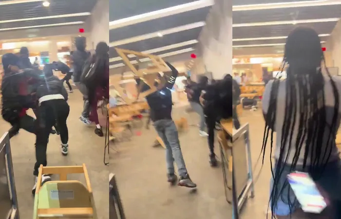 Chair-throwing Brawl at Chipotle in the Navy Yard
