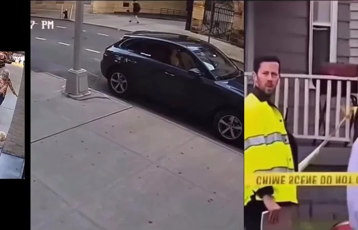 Dirty Scumbag sucker punches 81-year-old woman