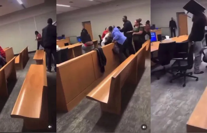 When child support court turns into the WWE