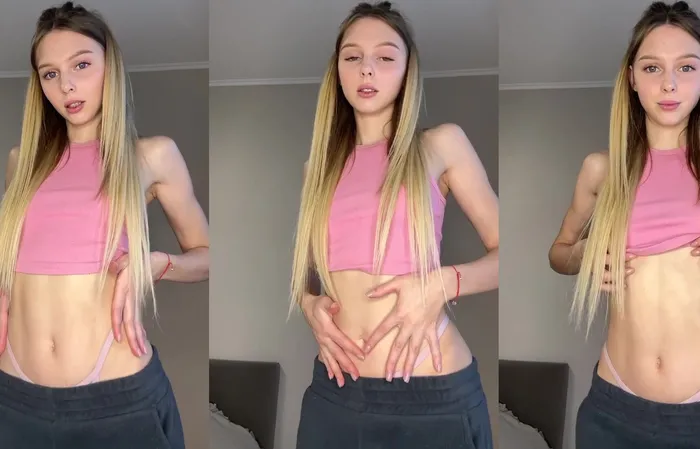 Sophia Miller teasing her top