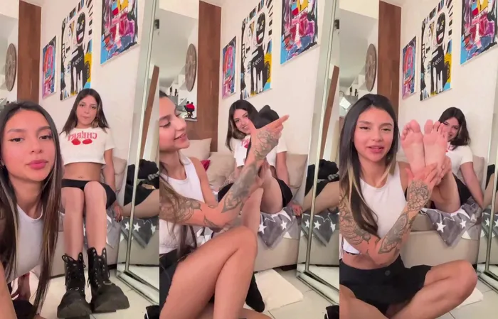 I dunno about you, but I always lick my pretty friend's feet