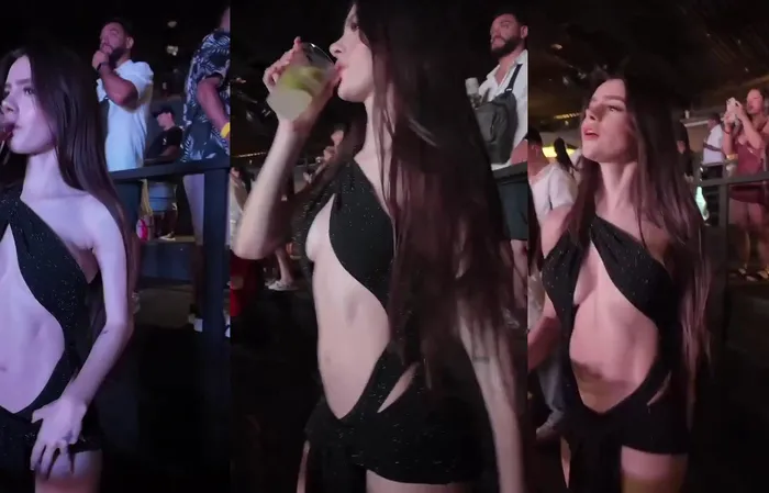Just enjoying a night out