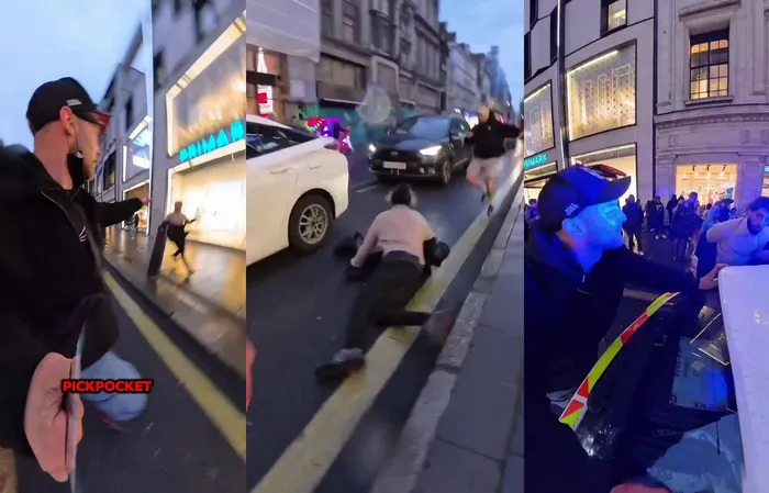 Phone thief in London picked the wrong target and got what was coming