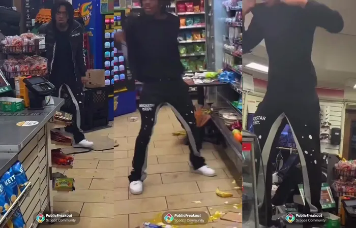 How do you walk into a store and ACT LIKE THIS?