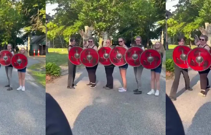 Liberal women training for a civil war