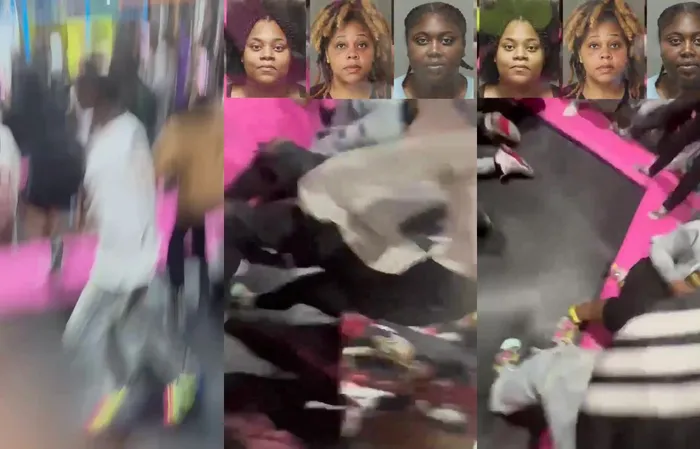 Three FULLY GROWN WOMEN face charges for organizing violent teen takeover at trampoline park