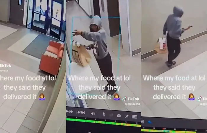Criminal using a camera gets CAUGHT on another camera