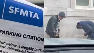 San Francisco man gets $100 parking ticket while crackheads do drugs next to his car