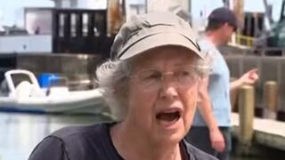 Martha’s Vineyard resident protests ICE after they arrested VIOLENT criminals
