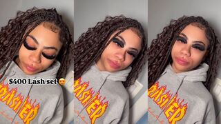 Rate my new lashes in the comments. Please be nice