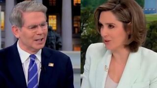 Margaret Brennan got put in her place by Bessent