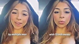 College girl wants to be passed around