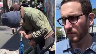 CA Senator Scott Wiener refused to tour sidewalks of San Francisco filled with junkies