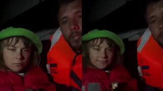 Greta Thunberg begs for help while sailing to Gaza