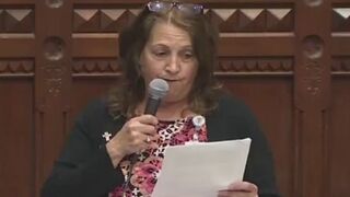 GOP lawmaker quotes profane book found in public schools, gets SCOLDED for it