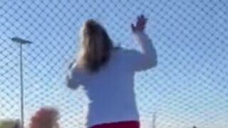 Ballpark Karen is a disgrace and should be embarrassed