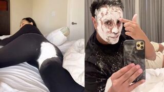 What happens when you fart baby powder?